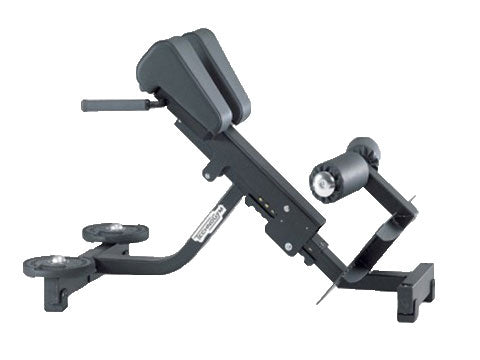 Factory photo of a Refurbished Technogym Pure Strength 45 Degree Hyperextension Bench
