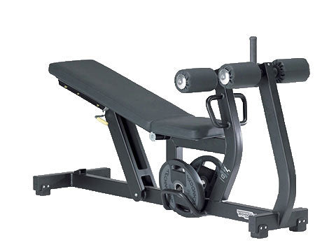 Factory photo of a Refurbished Technogym Pure Strength Adjustable Decline Bench