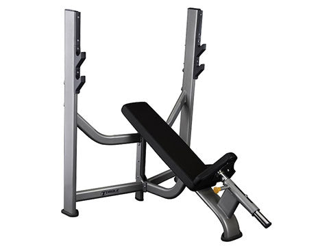 Factory photo of a Refurbished Torque Olympic Incline Bench