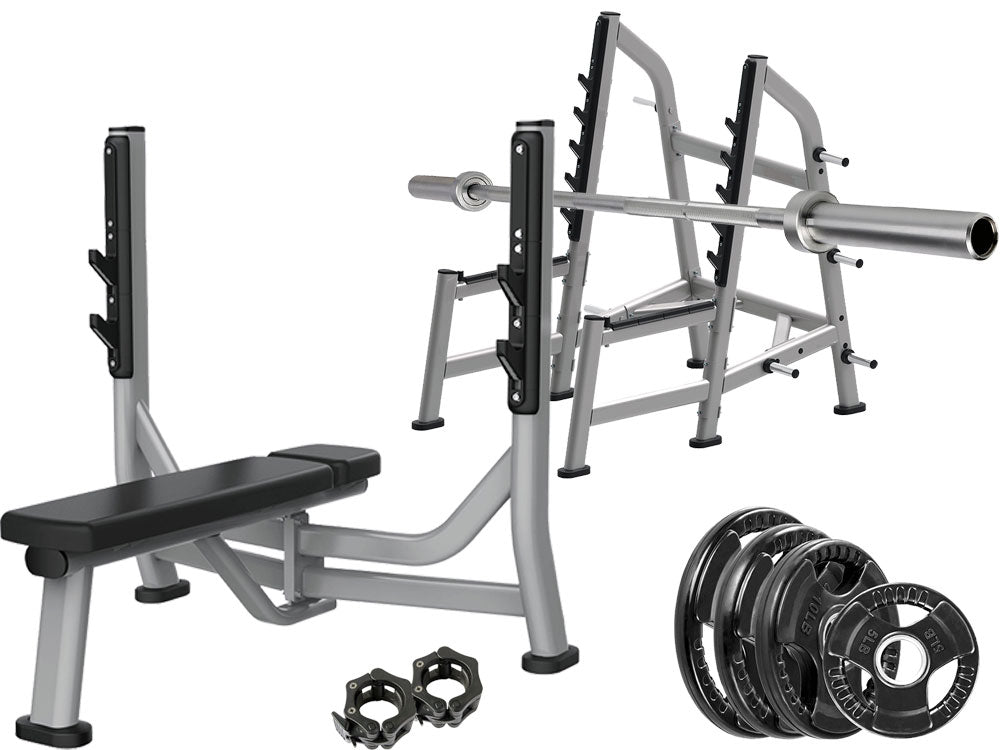 Ultimate Home Gym Package - Olympic Squat Rack Package