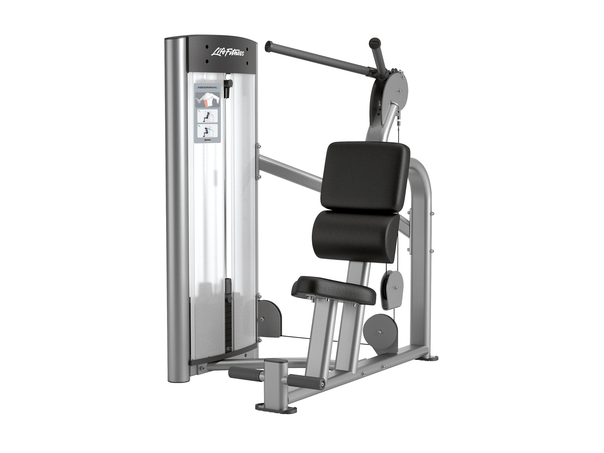 Stock image of a used Life Fitness Optima Series Abdominal
