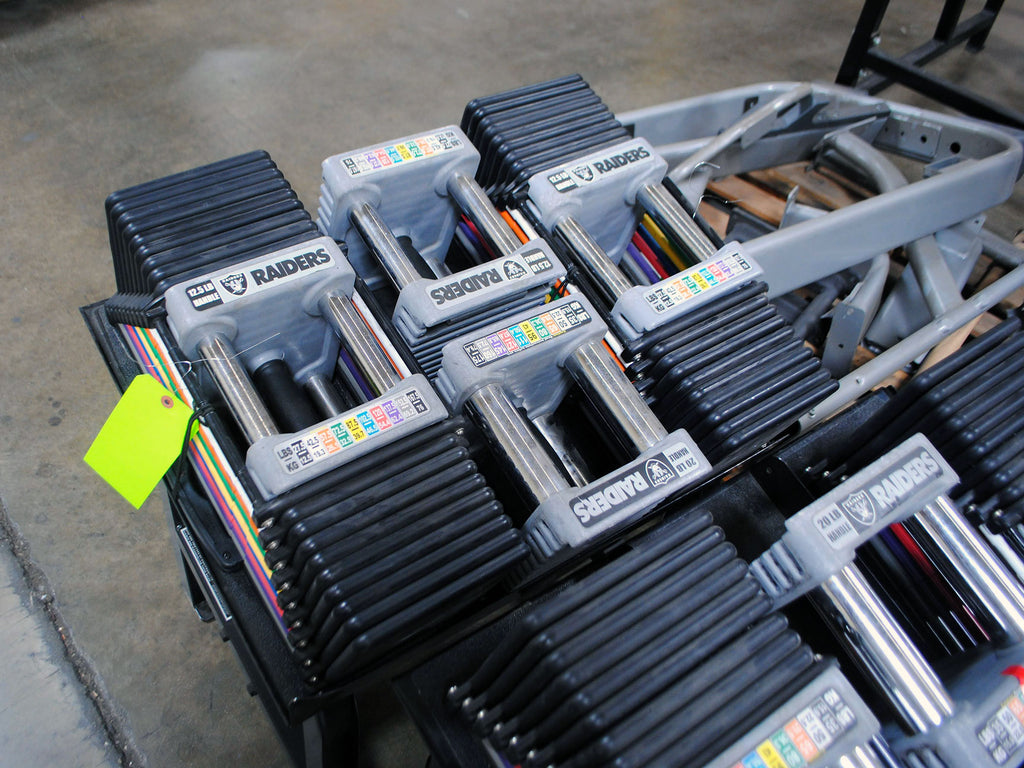 Used PowerBlock Elite Adjustable Dumbbell Set