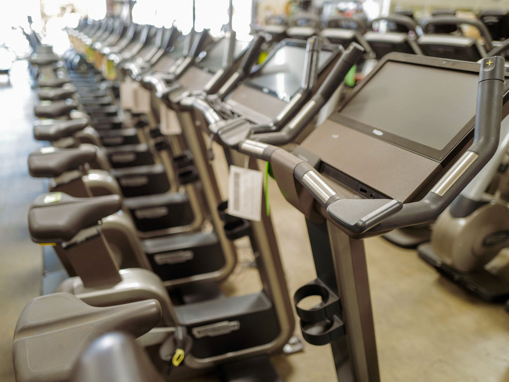 used technogym artis upright bike warehouse