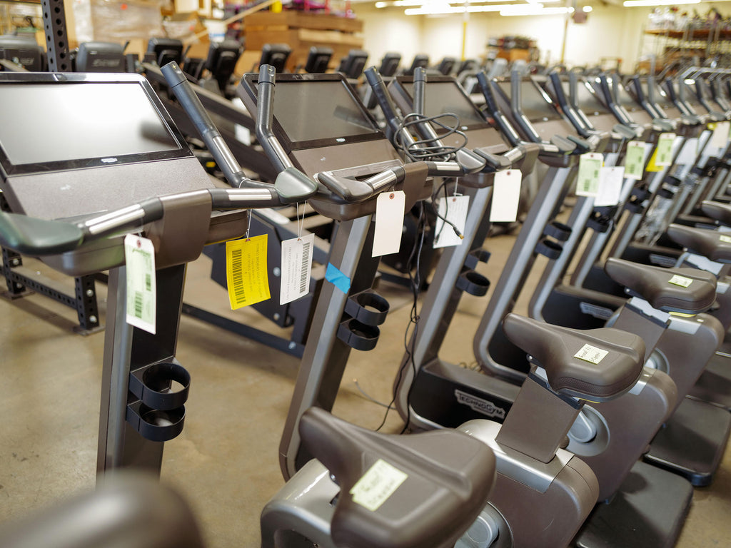 used technogym artis upright bike warehouse
