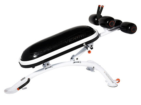 Factory photo of a New Vicore Adjustable Decline Bench with Soft Padding